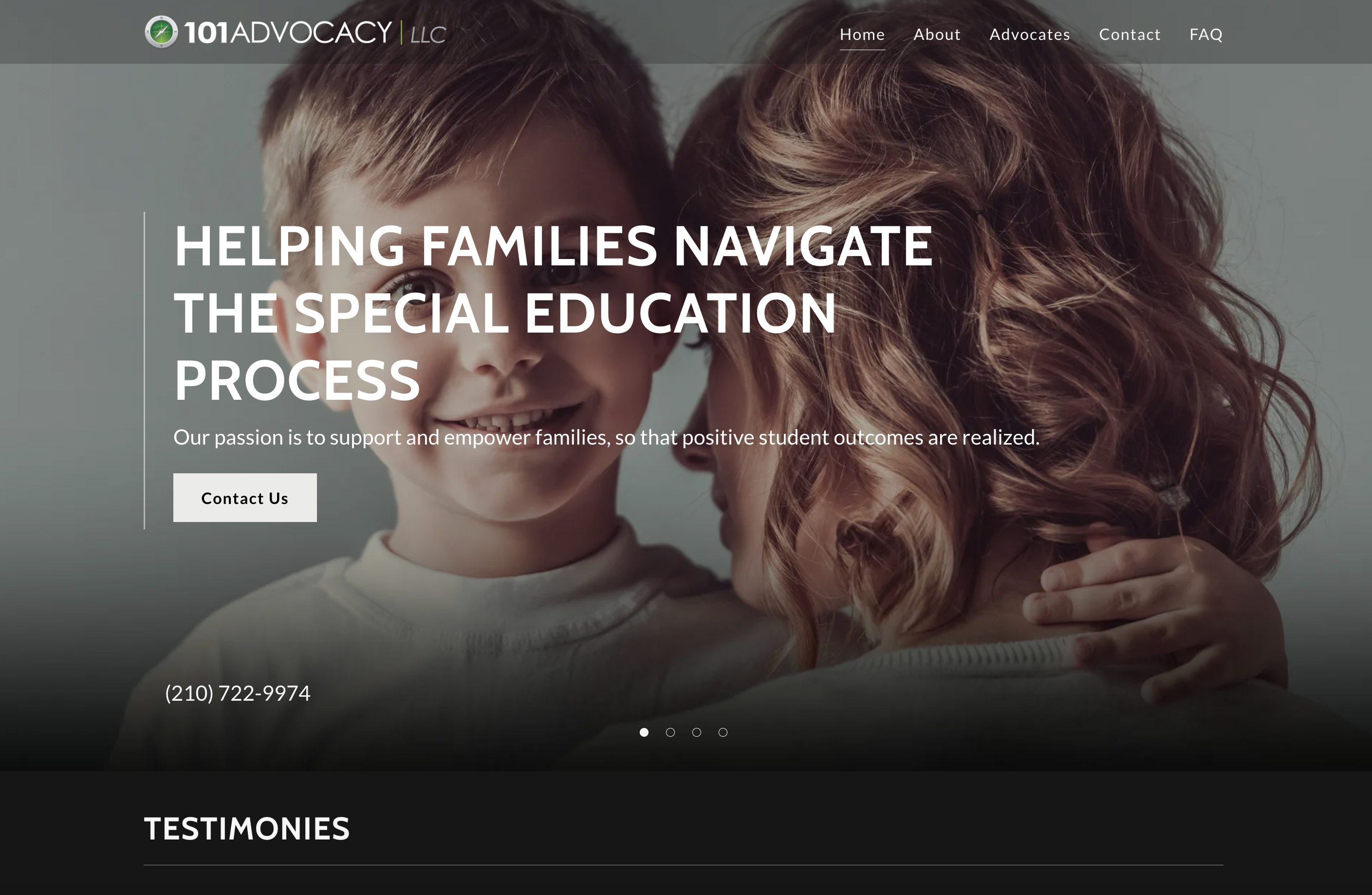 101 Advocacy website